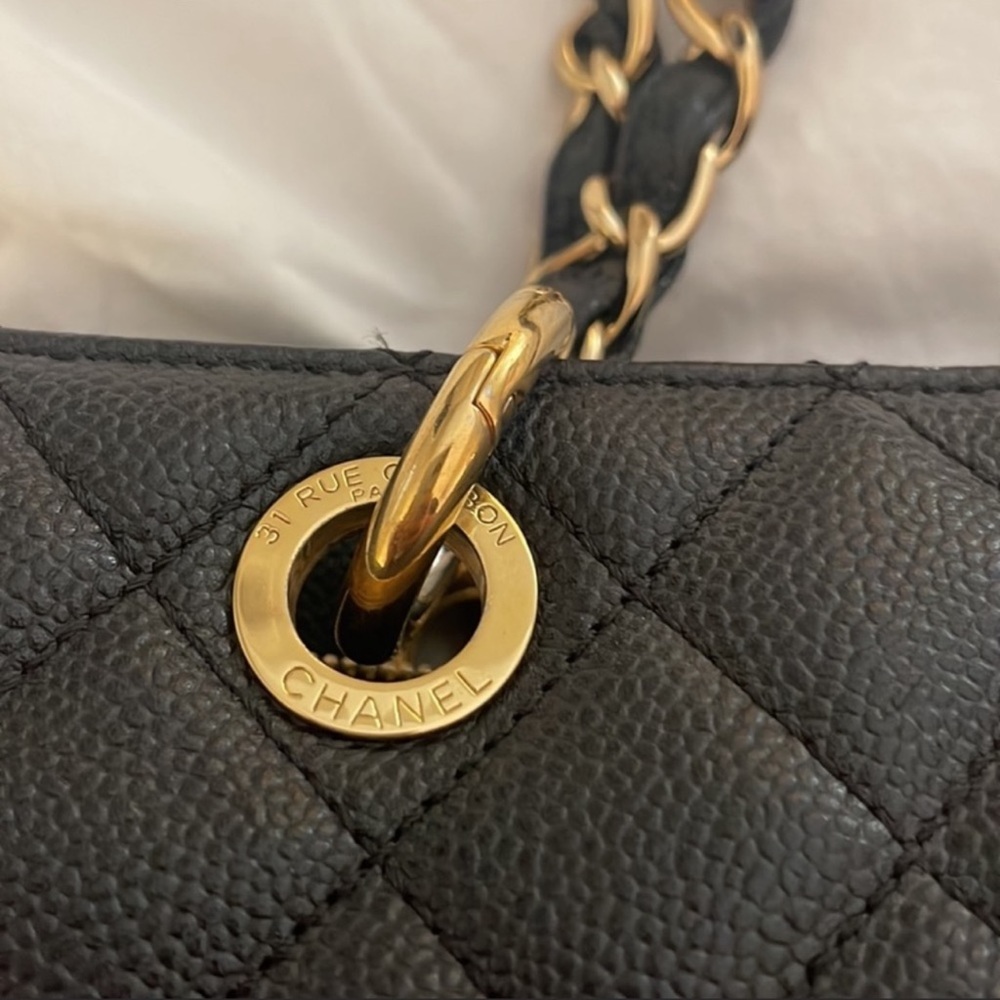 Chanel GST Black and Gold Tote - Picture 4 of 10